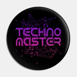 Techno Master Electronic Beat Music Pin