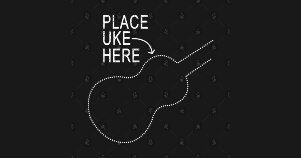 Funny ukulele player gift - Ukulele Player - Sticker | TeePublic