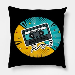 Cassete Tape David Guettta Pillow