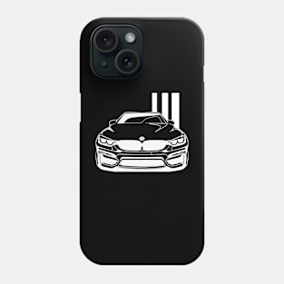 Sports Car Illustration Phone Case