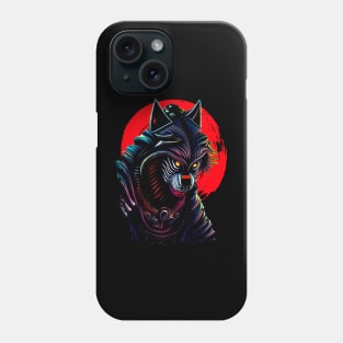 werewolf in Samurai armour Phone Case