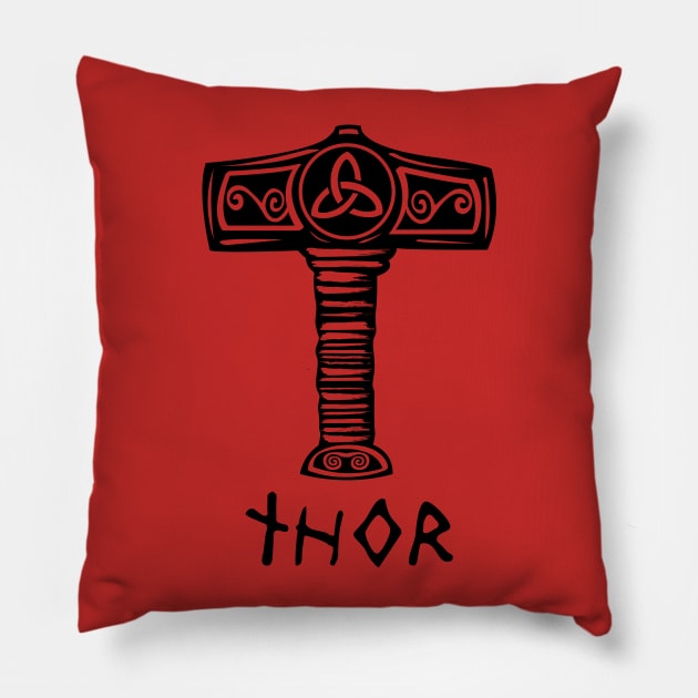 Thor Pillow by JalbertAMV