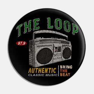 The Loop Classic Rock // Bring The Beat Pin