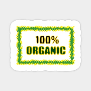 Organic, eco, healthy Magnet