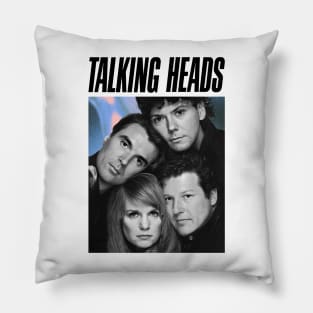 Vintage Talking Heads Pillow