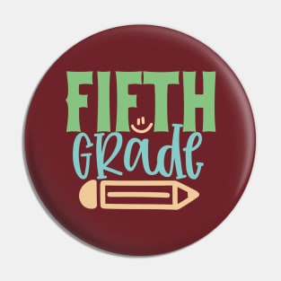 Fifth Grade Pin