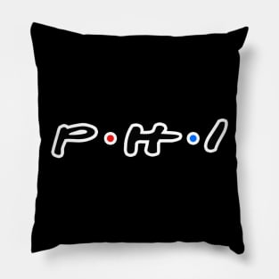 Phi Retro Pillow