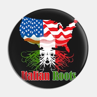 Italian Roots Pin