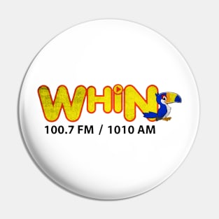 Retro WHIN Radio Station Pin