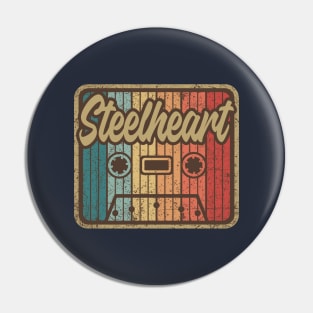 Steelheart Vintage Cassette Pin