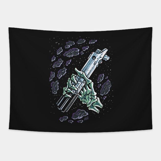 Give Luke A Hand Tapestry by BradAlbright