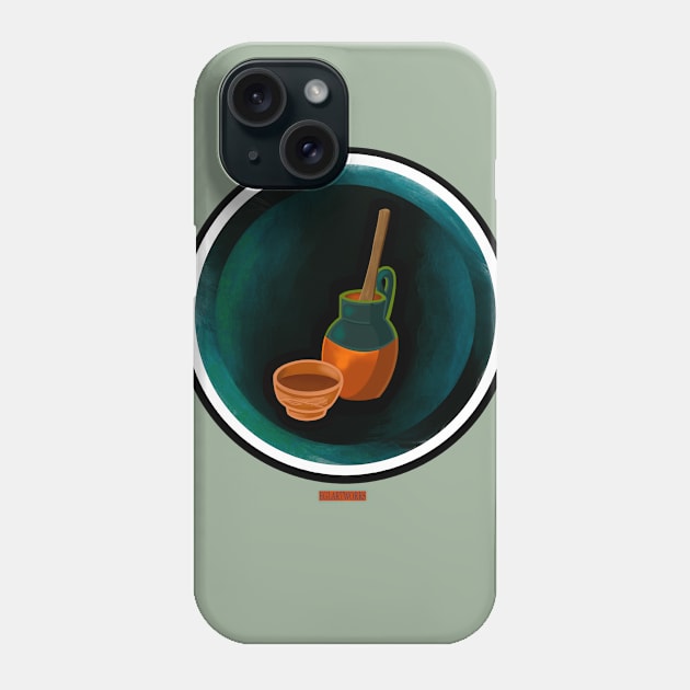 Hot Chocolate Phone Case by Eglartworks