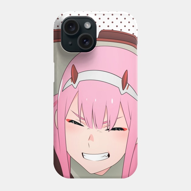 Zero Two Phone Case by Brok Design