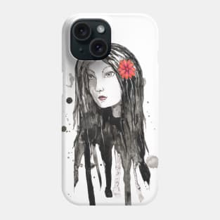 Wild dripping girl Phone Case