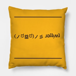 Flippin' Twitter Pillow