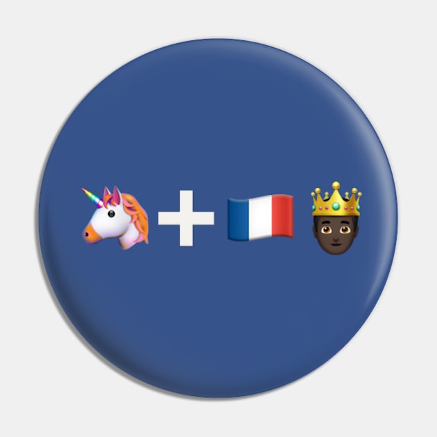 Unicorn and The French Prince Pin by LegendaryUbe