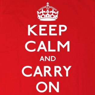 Keep Calm And Carry On Magnet