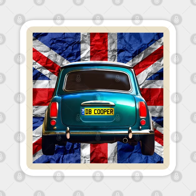 Mini Cooper Back Side Magnet by CreativePhil