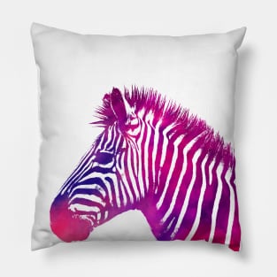 Purple zebra #zebra Pillow