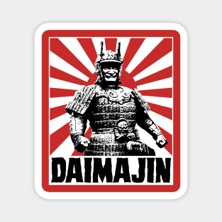 DAIMAJIN - Rising sun (4 red shirts) Magnet