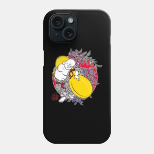 Hotei, the laughing Buddha and his Hyotan Phone Case