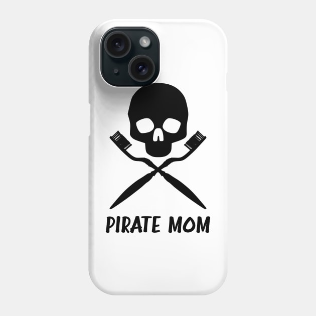 Pirate Mom Phone Case by birdo