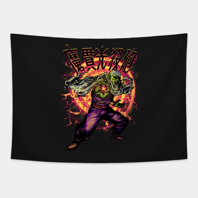 Piccolo attack Tapestry by KKTEE