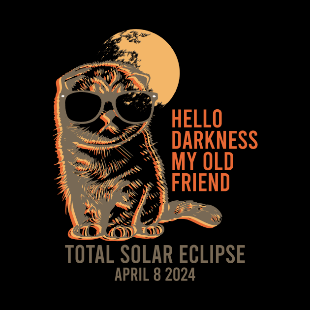 Hello Darkness My Old Friend Solar Eclipse April 08 2024 by semrawud