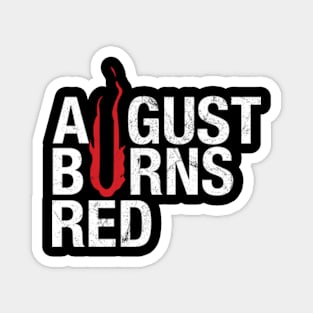 August Burns Red Grunge Magnet