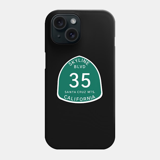 Highway 35 Skyline Boulevard Phone Case by DaniYuls