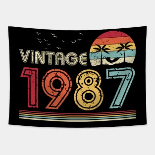 Vintage 1987 Limited Edition 34th Birthday Gift 34 Years Old Tapestry