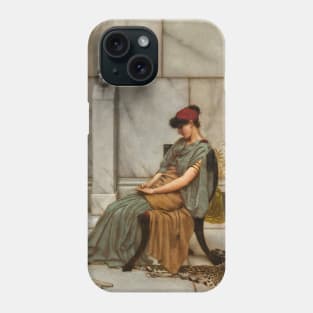 The Engagement Ring by John William Godward Phone Case