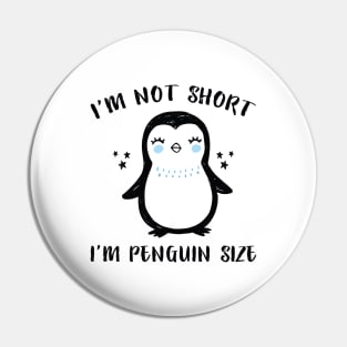 Penguin Size Pin