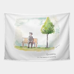 Watercolor artwork Tapestry