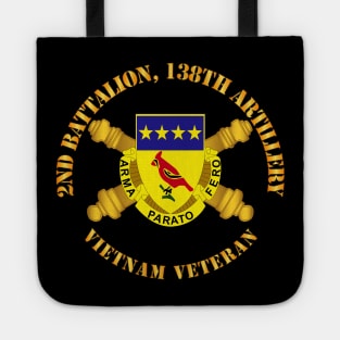 2nd Bn 138th Artillery - Vietnam Vet w DUI w Branch Tote