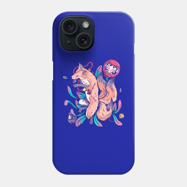 Kitsune Phone Case by youkonejo