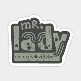 Mr. Lady Records 1996 Vintage Magnet