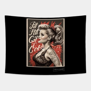 attitude girl Tapestry