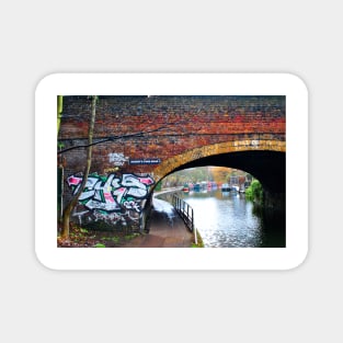 Graffiti Street Art Regent's Canal Camden London Magnet