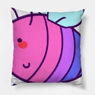 BEE proud: bi flag Pillow