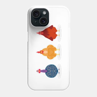 Three Cute Chickens Phone Case