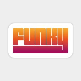 Funky music Magnet
