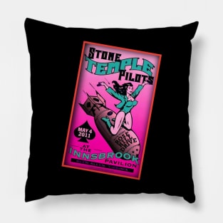 Stone temple pilots t-shirt Pillow