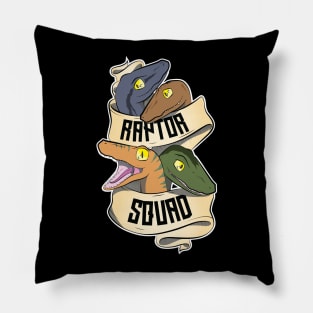 Raptor Squad Pillow