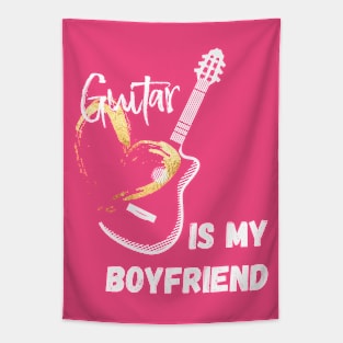 Guitar is My Boyfriend Tapestry