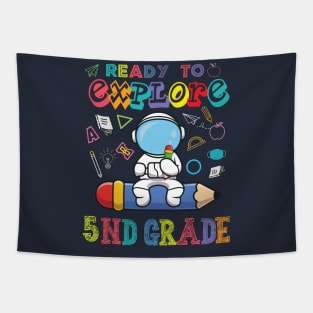 Ready to Explore 5nd Grade Astronaut Back to School Tapestry