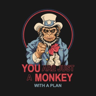 Monkey with a Plan T-Shirt