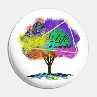 Tree Design Pin