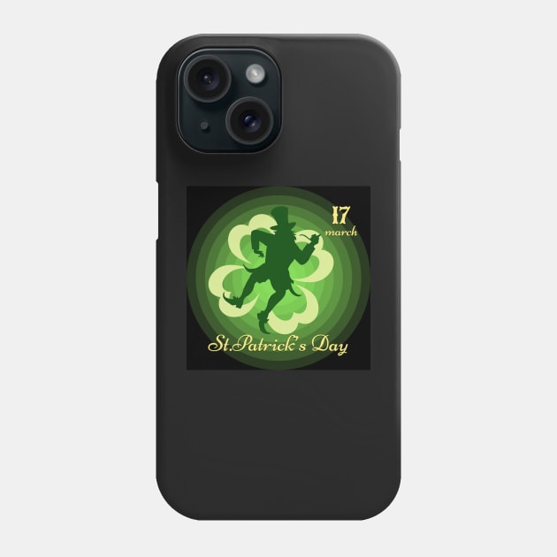 Saint Patricks Day Phone Case by devaleta