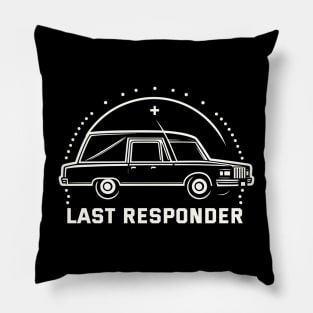 Last Responder // Retro Design Pillow